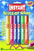 INSTANT colla glitter neon 10,5ml bls - 6 col
