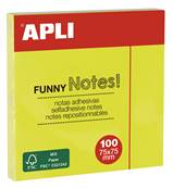 AGIPA Notes adesivi 75X75 giallo brillante