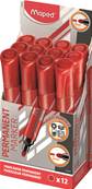 MAPED MARKER PERMANENT JUMBO PUNTA CONICA ROSSO IN BOX