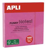 AGIPA Notes adesivi 75X75 rosa brillante