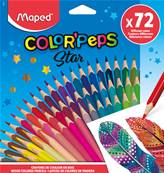 MAPED PASTELLI COLOR PEP'S STAR X 72 pz
