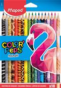 MAPED COLOURED PENCILS COLOR'PEPS ANIMAL X18