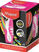 MAPED FLUO PEP'S POCKET SOFT EVIDENZIATORE ROSA - BOX