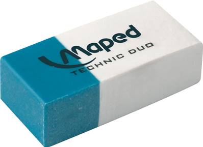 MAPED GOMMA TECHNIC DUO 2 pz blister