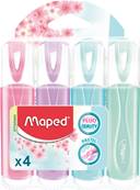 MAPED EVIDENZIATORE FLUO PEP'S CLASSIC PASTEL COL ASS IN BS X4